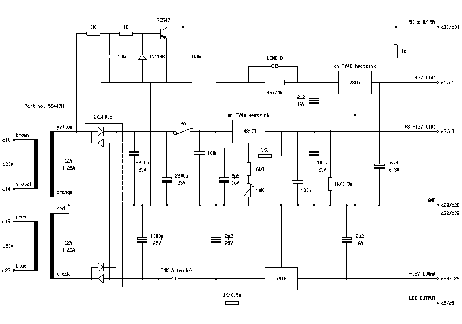 TDS990 circuit diagram